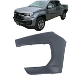 Labwork Front Driver Side Bumper Upper Fascia For 2021 2022 Chevrolet Colorado