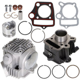 For Honda XR50 Z50R CRF50 Top End Rebuild Kit Cylinder Head Piston Fittings
