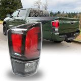 Labwork Driver Left Side Tail Lights Fit For 2020-21 Toyota Tacoma TRD Pro Black