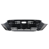 Labwork Front Bumper Upper Grille Plastic Black For 2024-2025 Nissan Sentra SR