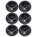 Plastic Hustler Mower Hardware Kit and Deck Wheel Raptor Black 31997 781567