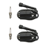 2 x Ignition Coil Spark Plug For VS700 86-87 VS750 88-91 VS800 92-04 33410-38A02