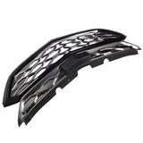 Labwork Front Bumper Upper Grille Mesh Sport For Chevrolet Equinox 18-20 Plastic