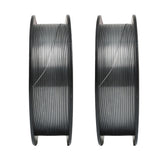 2Pcs E71T-GS .035 Inch 0.9mm Gasless Flux Core Mild Steel MIG Welding Wire 20Lbs