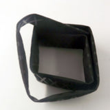 Tube Heat Shrinkable Wrap Tubing Black 39'' Flat Width 48mm For Rod Grips Soft