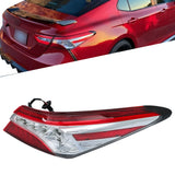 Labwork Passenger Tail Light For Toyota Camry XLE XSE 2018-2020 LED Lamp Outer