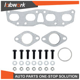 Labwork Front & Rear Catalytic Converter Set 2008-2014 For Nissan Rogue 2.5L