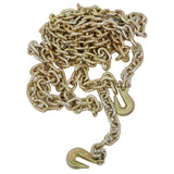 New 2 Pack 3/8" 20' G70 Tow Chain Tie Down Binder With Grade 70 Hooks