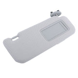 Labwork Sun Visor Right Passenger RH Gray For 2009-2013 Toyota Corolla W/ Mirror