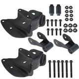 Labwork Rear LH+RH Leaf Spring Shackle & Bracket Hanger For 1997-2004 Ford F150