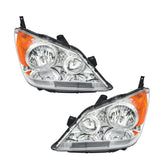 Labwork Left+Right Headlight For Honda Odyssey 2005-2010 Chrome Halogen Factory