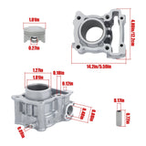 125cc Cylinder Piston Kit ? 14mm Fits Yamaha NMAX 125 ABS GPD125 N-Max 14-20