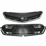 Labwork Front Bumper Upper+Lower Grille For Chevrolet Cruze 2016 2017 2018