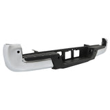 Labwork Rear Bumper Assembly Chrome For Toyota Tacoma 2016-2023 W/ Sensor Holes