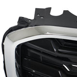 Labwork Front Upper Grille Assembly For GMC Terrain 2018-2021 Chrome Black Grill