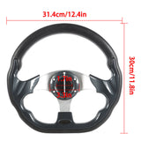 Golf Cart 13" inch carbon fiber Steering Wheel for Ezgo RXV TXT and Yamaha