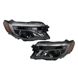 Headlights Assembly Replacement for Pilot LX 2016-2018 Ridgeline 2017-2020 Headlamps Left and Right Side 33100TG7A02 33150TG7A02