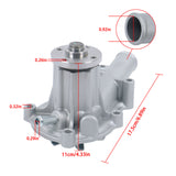 Corrosion-Resistant Water Pump 6680278 For Kubota V1305 For Bobcat Models