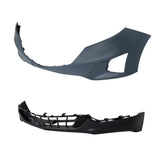 Labwork Front Upper Grille+Front Bumper Assembly For Chevy Equinox 2018 2019