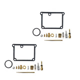 Fit for Yamaha Banshee 350 YFZ350 1988-2006 2x Carburetor Rebuild Repair Kit