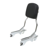 Sissy Bar Upright Backrest For Softail FXST FLSL Deluxe FLHC 2018 2019 2020-2023