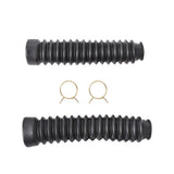 New Front Fork Shock BOOTS - Black For Honda ATC Big Red 250es 85 86 87