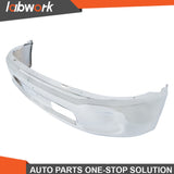 Labwork Steel Front Bumper For RAM 1500 2013-2018 Chrome W/o Fog Light Hole