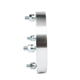 Wheel Spacers For Can-Am 4x137 1" 110mm Hub Bore M10x1.25 Silver 4Pcs