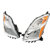 Labwork Right & Left Headlight For 2006-2009 Toyota Prius Halogen Headlamp Clear