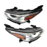 Headlights Assembly Left and Right Side Replacement for Sentra 2020 2021 2022 Headlights Chrome Housing Replacement for 260606LB5A 260106LB5A