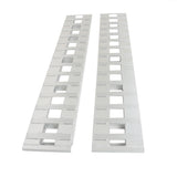 Labwork 1 Pair 84"x14" Ramps 6000Lbs Car Trailer Truck Hook End 6063 Aluminum