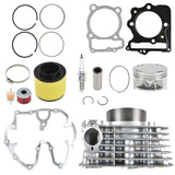 Cylinder Piston Rings Top End Kit For Honda Trx400ex 1999-2008 Big Bore