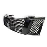 Labwork Front Grill For Nissan Navara Frontier D40 2005-2008 Gloss Black Grill