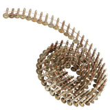0.12Inch ?? 3/4Inch 3600 Pack Full Round Head Roof Nails 15 Degree Inclined Coil