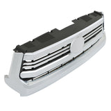 Labwork Front Bumper Grille Assembly For Toyota Tundra 2014-2021 Plastic Chrome