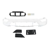 Labwork For Ford F150 2021-23 W/o Sensor Hole Front Bumper Face Bar Chrome 5PCS