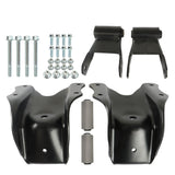 Labwork Rear Leaf Spring Shackle Bracket Hanger Kit For 1980-1996 Ford F150 F250