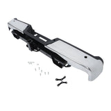 Labwork Rear Bumper Assembly For 2021 2022 2023 Ford F-150 Chrome W/ Sensor Hole