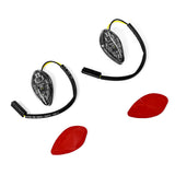 For Honda Grom Pair 12 FLUSH LED Turn Signals Light Mounting kit 2014-2016 NEW