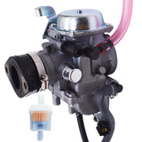 Carburetor W/ Intake Boot Joint Manifold for Kawasaki KLR250 1987-2005