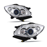 Labwork Right&Left Headlight For 2008-12 Buick Enclave HID (w/o AFS) Chrome Lens