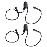 NEW For HONDA Shadow VLX VT600C 1988-07 2sets of Ignition Coil & Spark Plug Cap