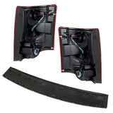 Labwork Rear Tail Lights & Bumper Step Pad Fit For 2011-2020 Dodge Grand Caravan
