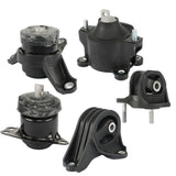 Labwork For 13-17 Honda Accord 2.4L Engine Only AT CVT Trans 5x Motor Mount Set