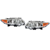Labwork Left+Right Headlight For 2011 2012 2013 Toyota Corolla Chrome Projector