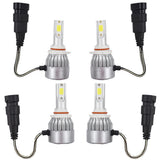 Labwork Headlights Bulb Kit For Honda Civic/05-10 2004-13 Odyssey 9005+9006 LED