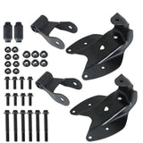 Labwork Rear LH+RH Leaf Spring Shackle & Bracket Hanger For 1997-2004 Ford F150