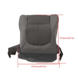 Labwork Seat Cover Driver For Ford F250 F350 F450 F550 XLT 2011-2015 2016 Gray