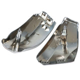 2pcs Chrome Side Battery Cover For Honda VTX 1300 2003-2009 2006 2007 2008