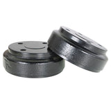 2×Rear Brake Drums Fits For Club Car DS & Precedent Golf Carts electric 1995-up